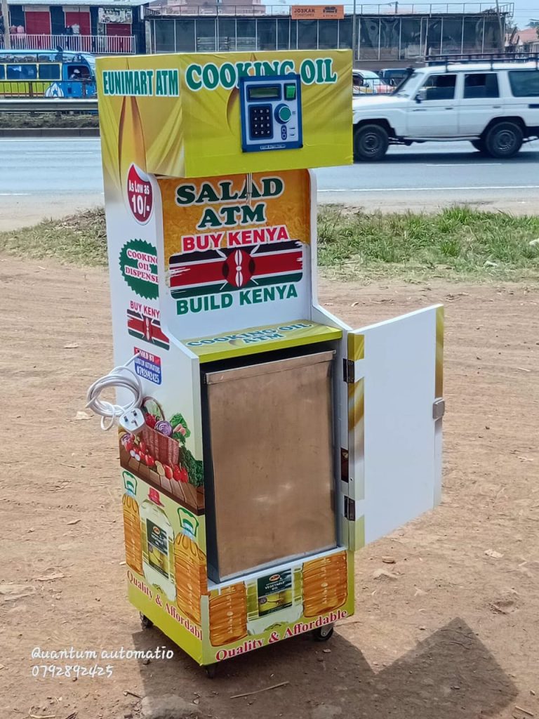 Home cooking oil atm