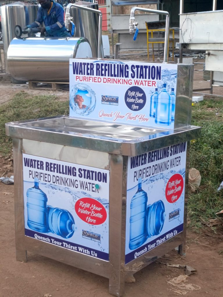 Home one tap water vending